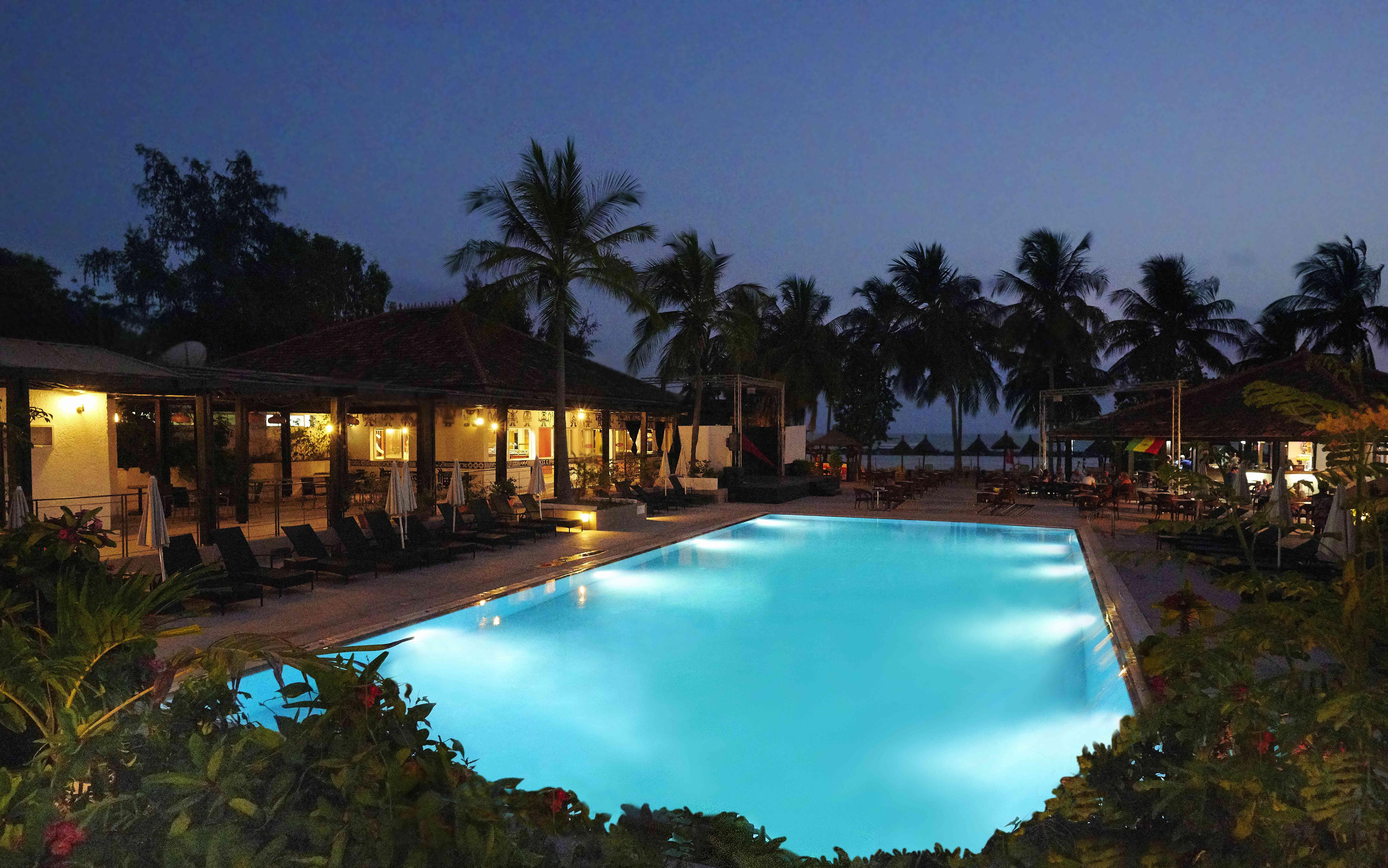 Le Saly Hotel & Hotel Club Filaos Exterior foto