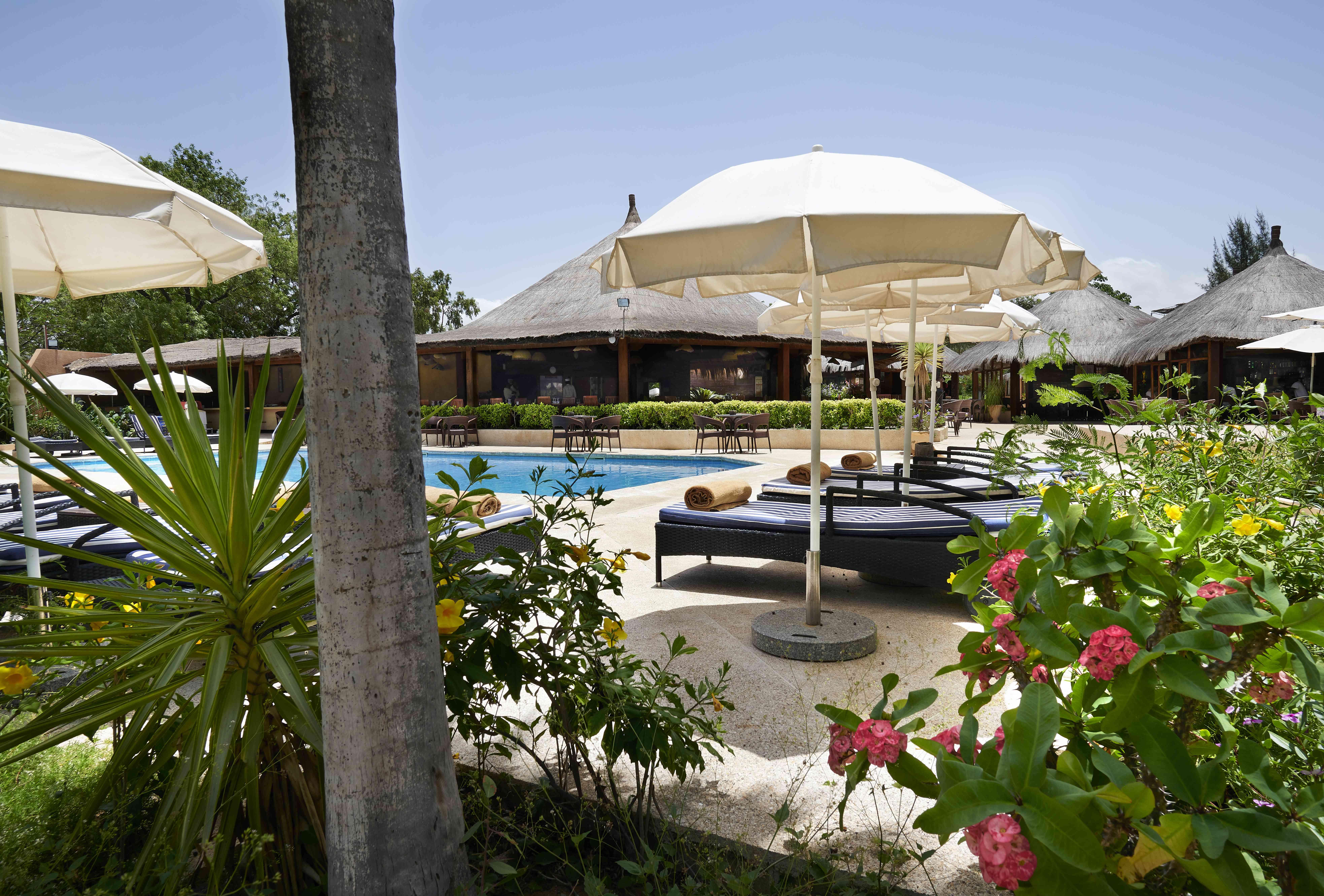 Le Saly Hotel & Hotel Club Filaos Exterior foto