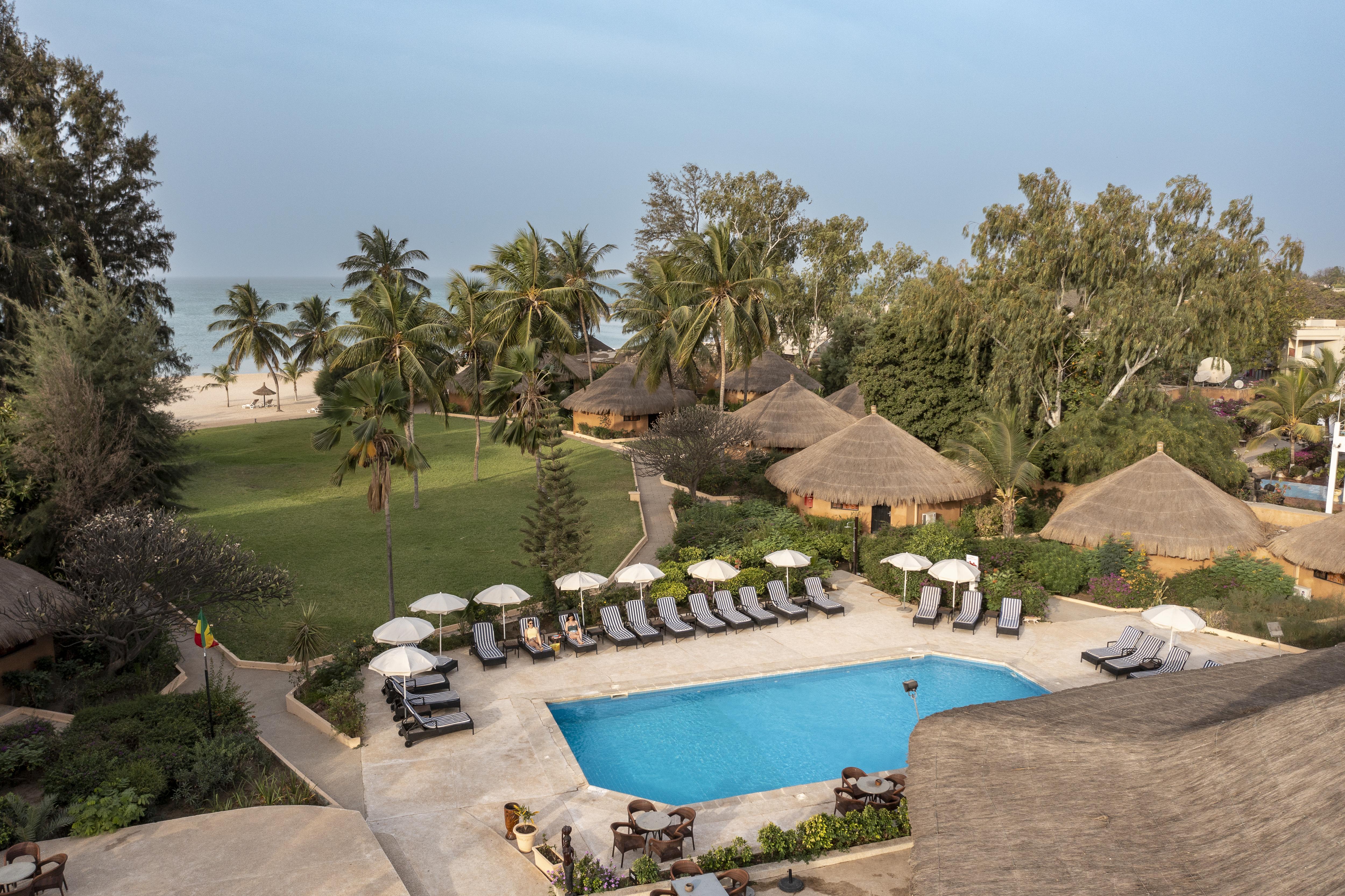 Le Saly Hotel & Hotel Club Filaos Exterior foto